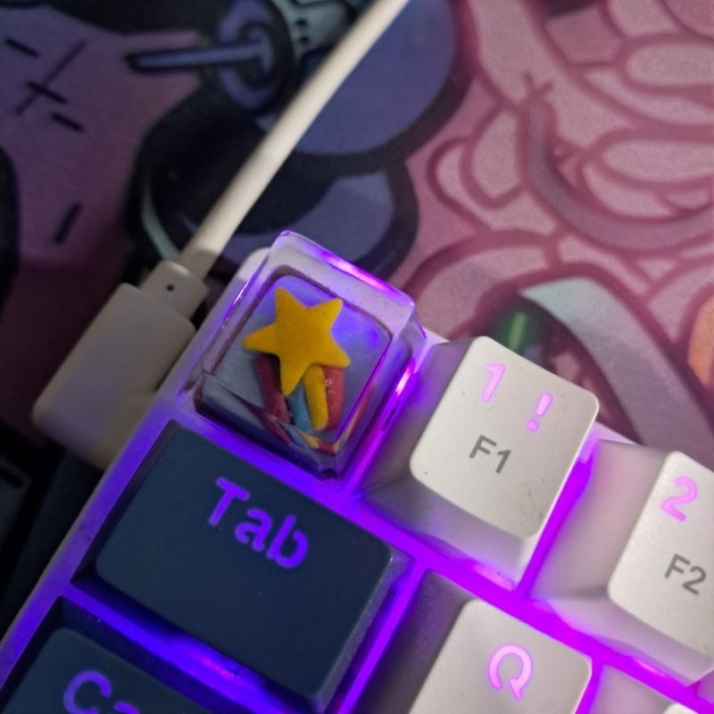 Keycap Estrela - Teclado Mecânico