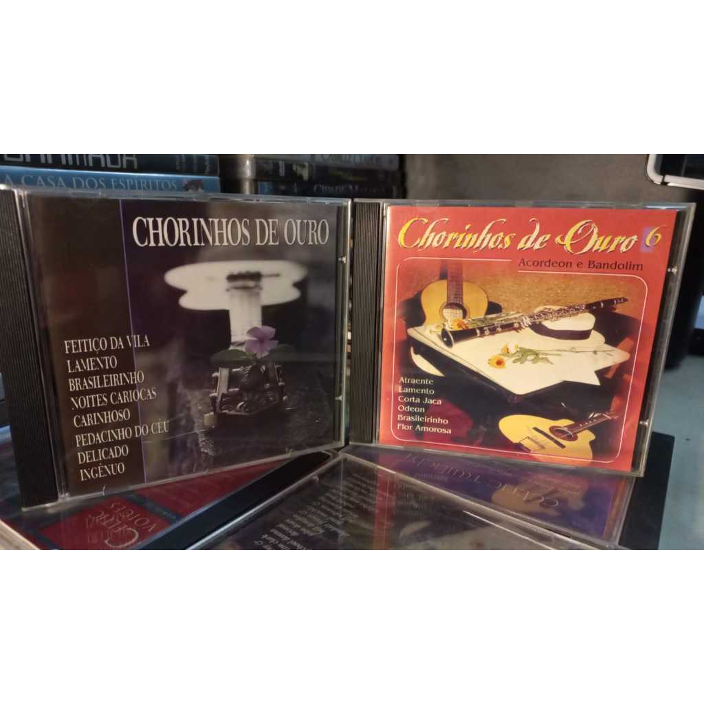 2 Cds Chorinhos de Ouro  vartios Artistas - impecaveis-cariocas lamento odeon carinhoso delicado ingenuo feitiço da vila