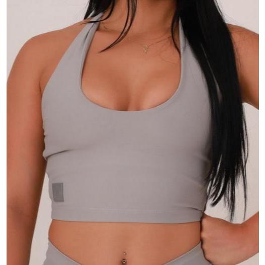 Conjunto Top + Short De Alta Compressão Qualidade Empina Poliamida Academia Feminino e Crossfit