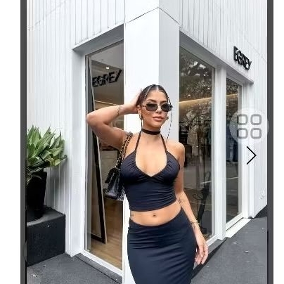 Cropped Cruzado Tendência Modinha Alcinha Moda Feminina Blogueira top gringo