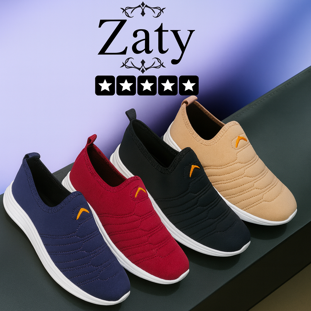 Tênis Feminino calce facil Flexível Ortopédico Slip On Caminhada Unissex Antiderrapante barato em Oferta na Shopee