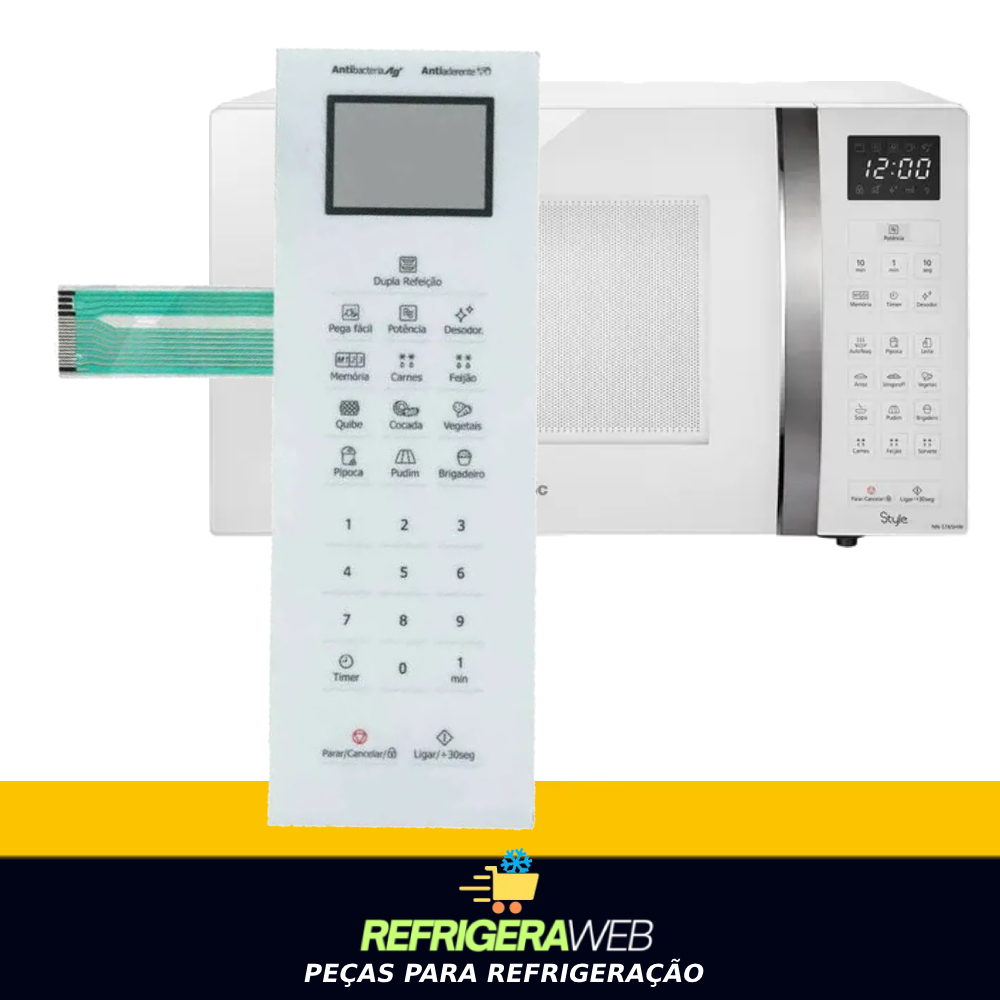 Membrana Para Forno Microondas Panasonic Nn-st25lw-Compativel