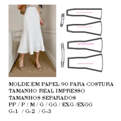 MOLDEE ,MODELAGEM DE SAIA NESGADA MID HSTZ-271