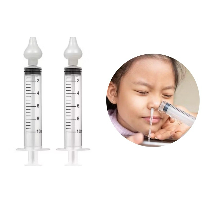 LAVADOR NASAL SERINGA BUBA - alivia a congestão nasal do bebê/criança