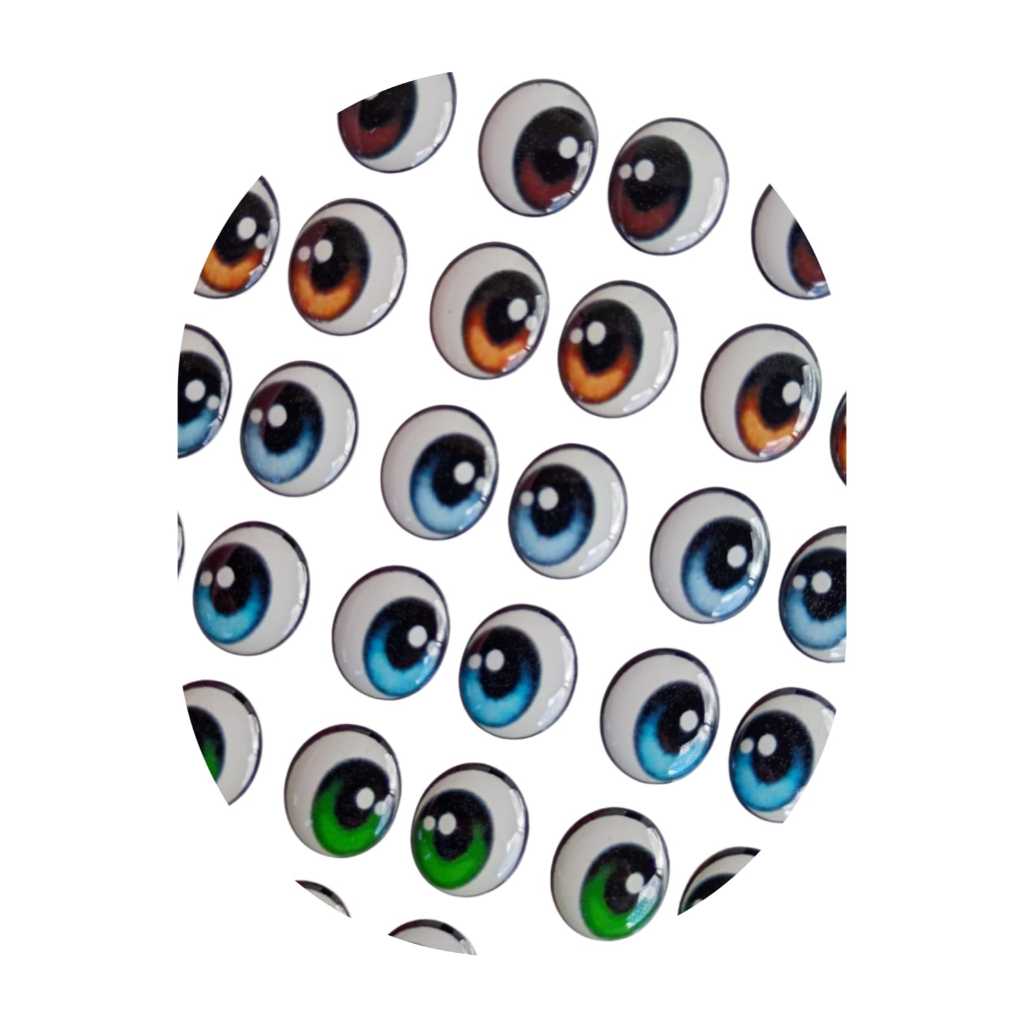 OLHOS ADESIVOS PARA BISCUIT ,EVA ,FELTRO E OUTRAS ARTES