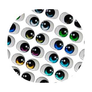OLHOS ADESIVOS PARA ARTESANATO,BISCUIT,EVA,FELTRO E OUTROS PP/P/M/M PLUS/G em Oferta na Shopee