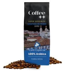 Café Especial em Grãos Chapada de Minas Coffee++ 100% Arábica Torra Média 250g