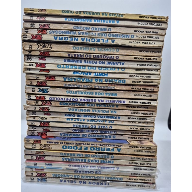 HG GIBIS DO TEX E ZAGOR EDITORAS VECCHI PRIMEIRA E SEGUNDA EDIÇÃO, RGE E GLOBO - A ESCOLHER - VALOR DA UNIDADE