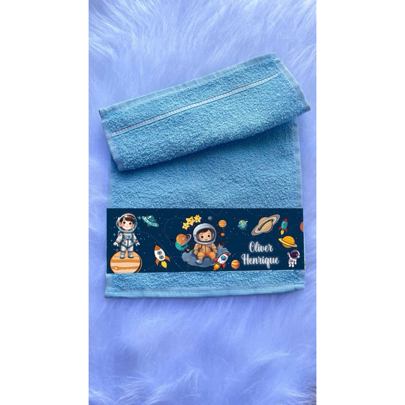 TOALHINHA DE BOCA PERSONALIZADA COM NOME VÁRIOS TEMAS INFANTIL MENINOS TOALHA DE BOCA PARA CRECHE