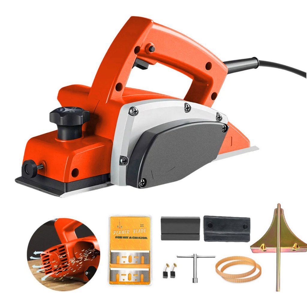 Plaina Elétrica Profissional Manual 700w Multi-Funções em Oferta na Shopee