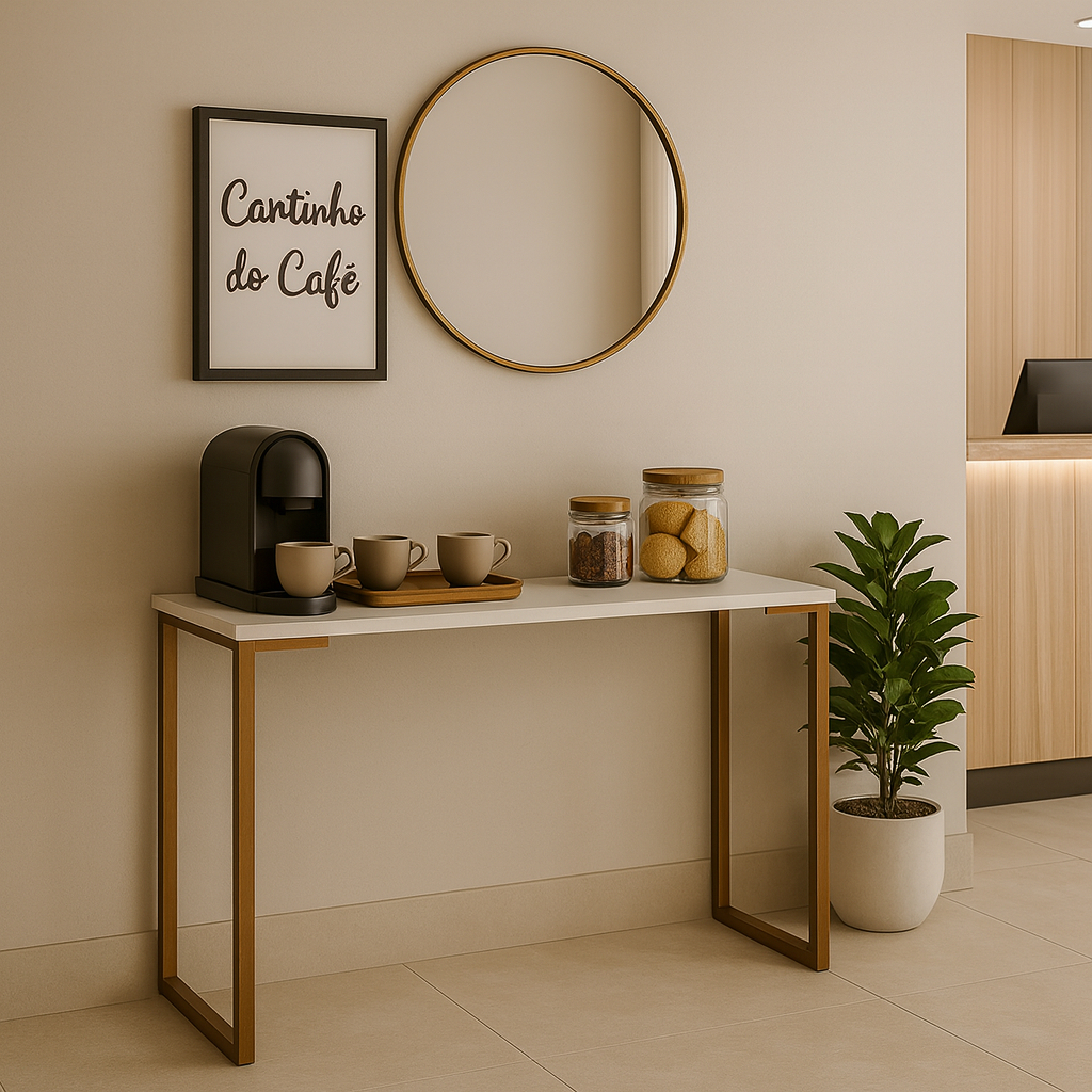 Buffet Estilo Industrial Branco: Onde Comprar | BuscaProdutos