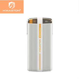 H'maston YD61 POWER BANK-PORTÁTIL CARREGAMENTO PORTÁTIL SUPER RÁPIDO 37.5W Saida Lightning Tipo-C em Oferta na Shopee