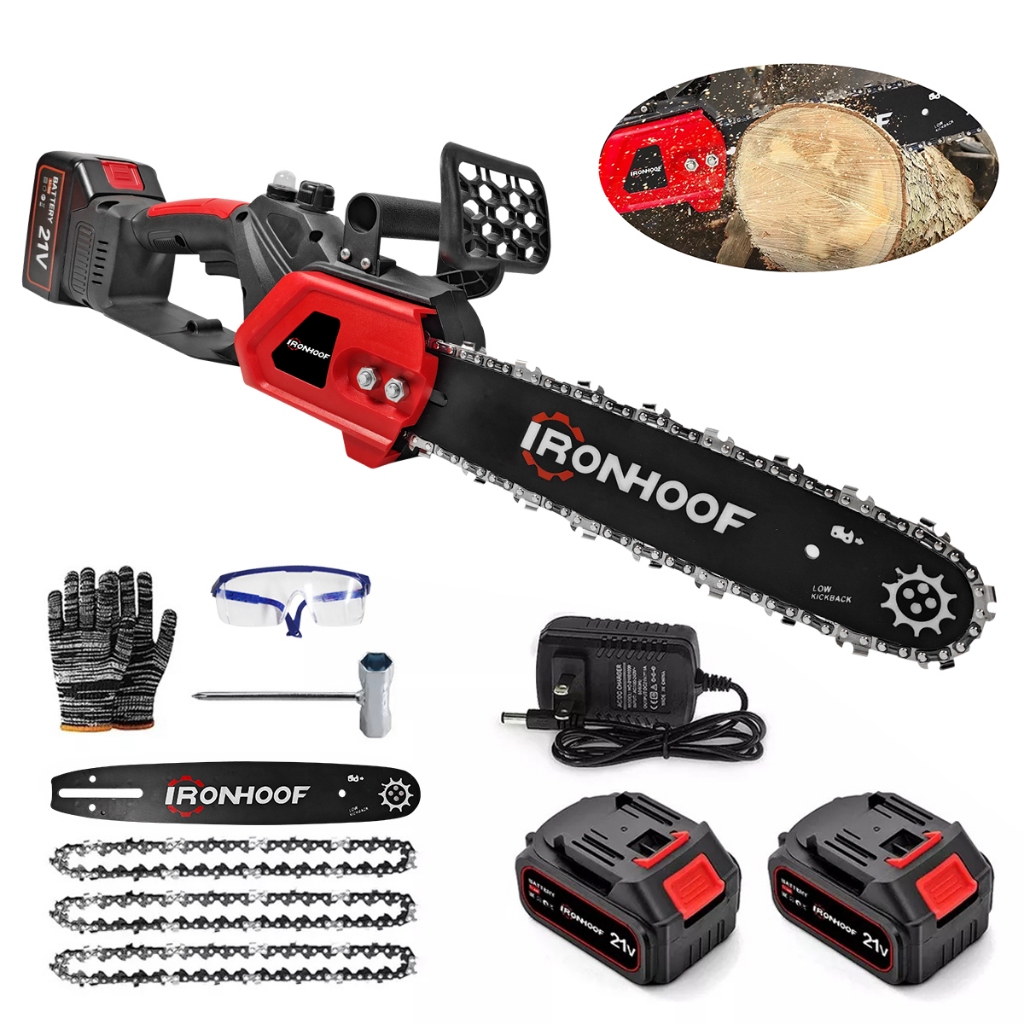 MotoSerra Elétrica 12 Polegadas Profissional 1200W  Sem Fio Portátil Bivolt 110v/127v/220v 21V 2 Bateria em Oferta na Shopee