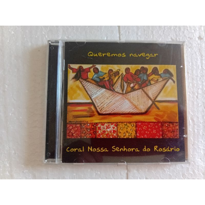 CD coral nossa senhora do rosário queremos navegar perfeito estado mídia e capa