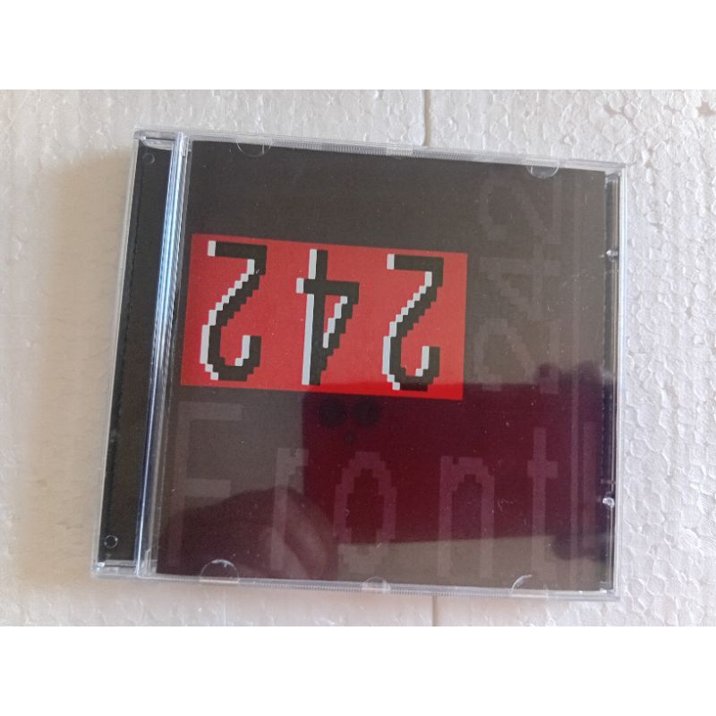 CD front 242 front by front perfeito estado mídia e capa