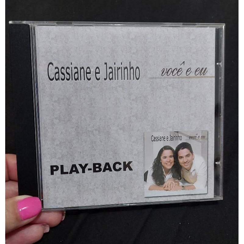 CD CASSIANE E JAIRINHO VOCÊ E EU PLAYBACK MK PUBLICITÁ