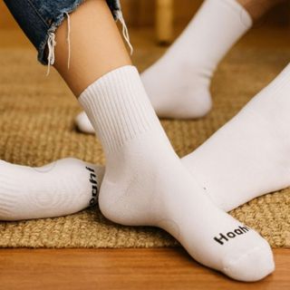 Kit 3 ou 6 Meias Esportivas Algodão Atoalhado Cano Longo Hoahi Original em Oferta na Shopee