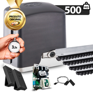 Kit Motor Portão Dz Rio 500 3s Jetflex Ppa + 4m Cremalheira em Oferta na Shopee