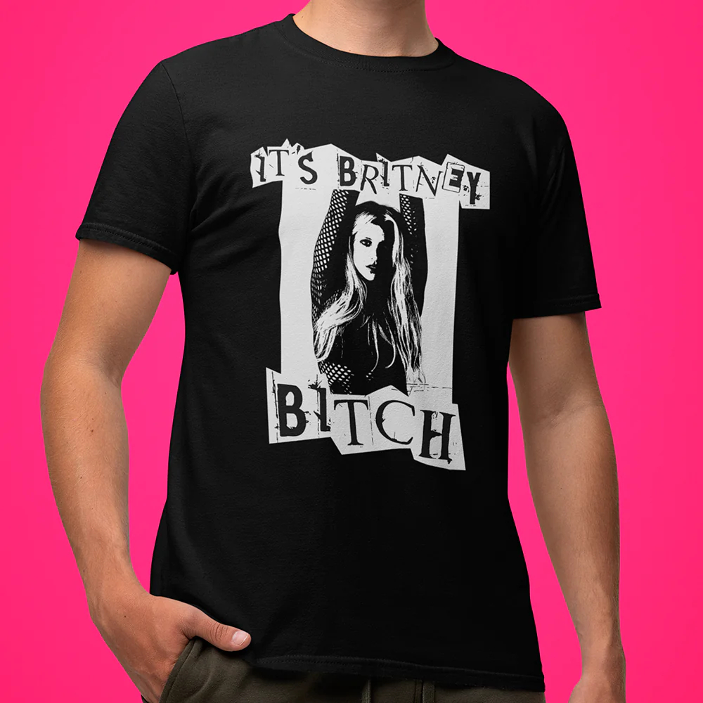 Camisa Premium Britney Spears It's Britney, B!tch Blusa Unissex Camiseta 100% Algodão
