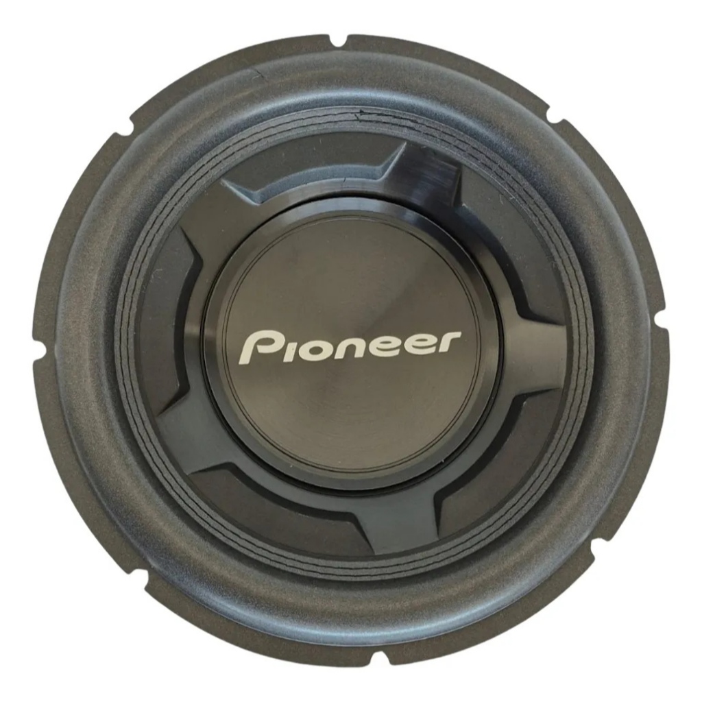 Cone E Protetor P/ Alto Falante 12 Pioneer Ts -w312 Preto Preto