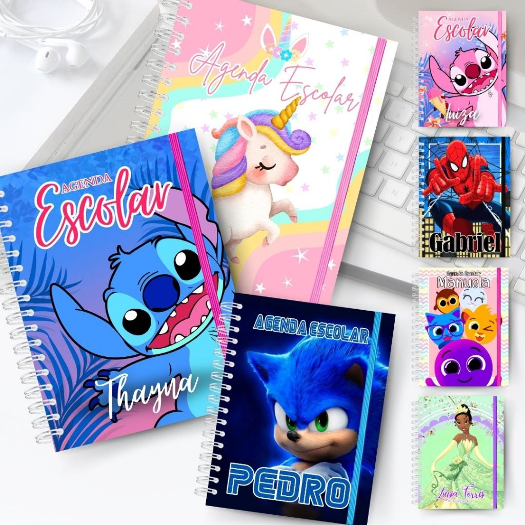 Agenda Escolar Infantil Personalizada: Onde Comprar | BuscaProdutos