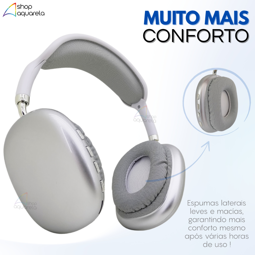 Detalhes do Fone de Ouvido Bluetooth Sem Fio Air Max Pods Original Starmega