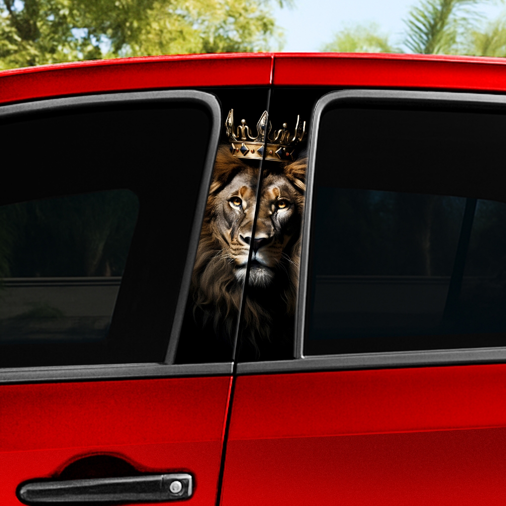 Kit 2 Adesivos Coluna de Porta Personalizado Carro Skin Prova D'agua - Vários Modelos Personagens
