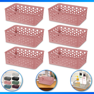 Kit 6 ou 10 Cestos Organizador Gaveta Cozinha Escritório Armário Lavanderia P (19x13) em Oferta na Shopee