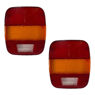 Par Lente Lanterna Marmitão Traseira Caminhão Cargo Vw Ford Volkswagen em Oferta na Shopee