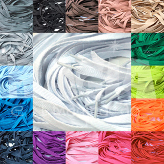 Cadarço para Tênis Achatado ou Oval - 1 Par em Oferta na Shopee