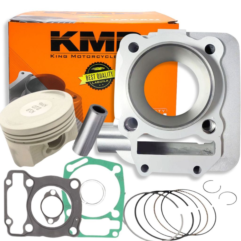 Kit Cilindro Motor Completo Fazer 250 / Lander 250 / Teneré 250 (Pistão / Anéis / Juntas) Kmp em Oferta na Shopee