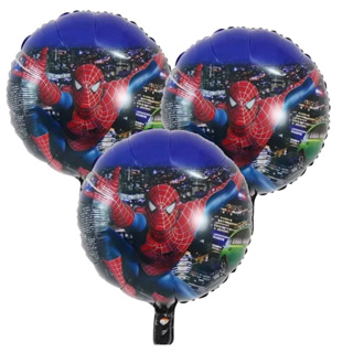 Kit C/10 Balão Metalizado Redondo 45cm Homem-Aranha em Oferta na Shopee