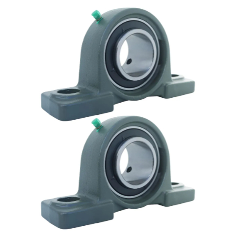 Kit 2 Mancal Pedestal + Rolamento Ucp205 Ucp 205 Eixo 25mm - Ucp205 - 2 Pçs