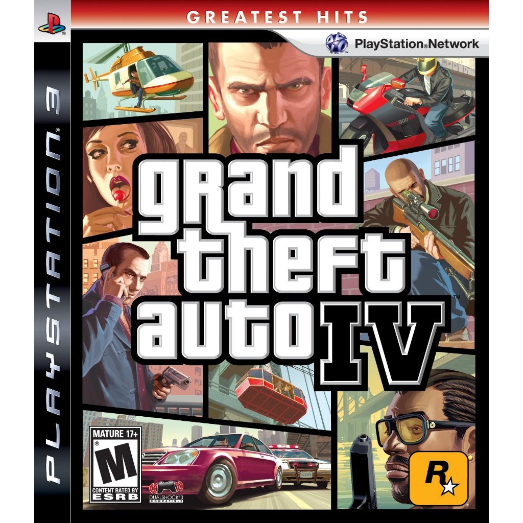 Gta 4 Ps3 Grand Theft Auto Envio Hoje