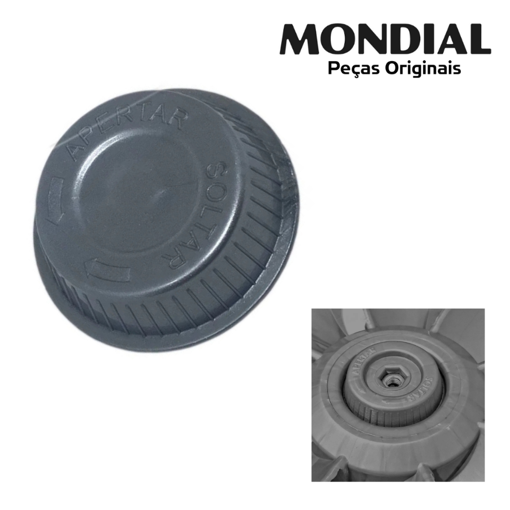 Botão Trava da Hélice Ventilador Mondial