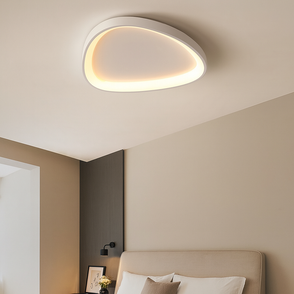 Plafon Led Moderno Sobrepor Organico 3 Tons Quarto Cozinha Lustre Para Teto Luminaria Sala De Jantar