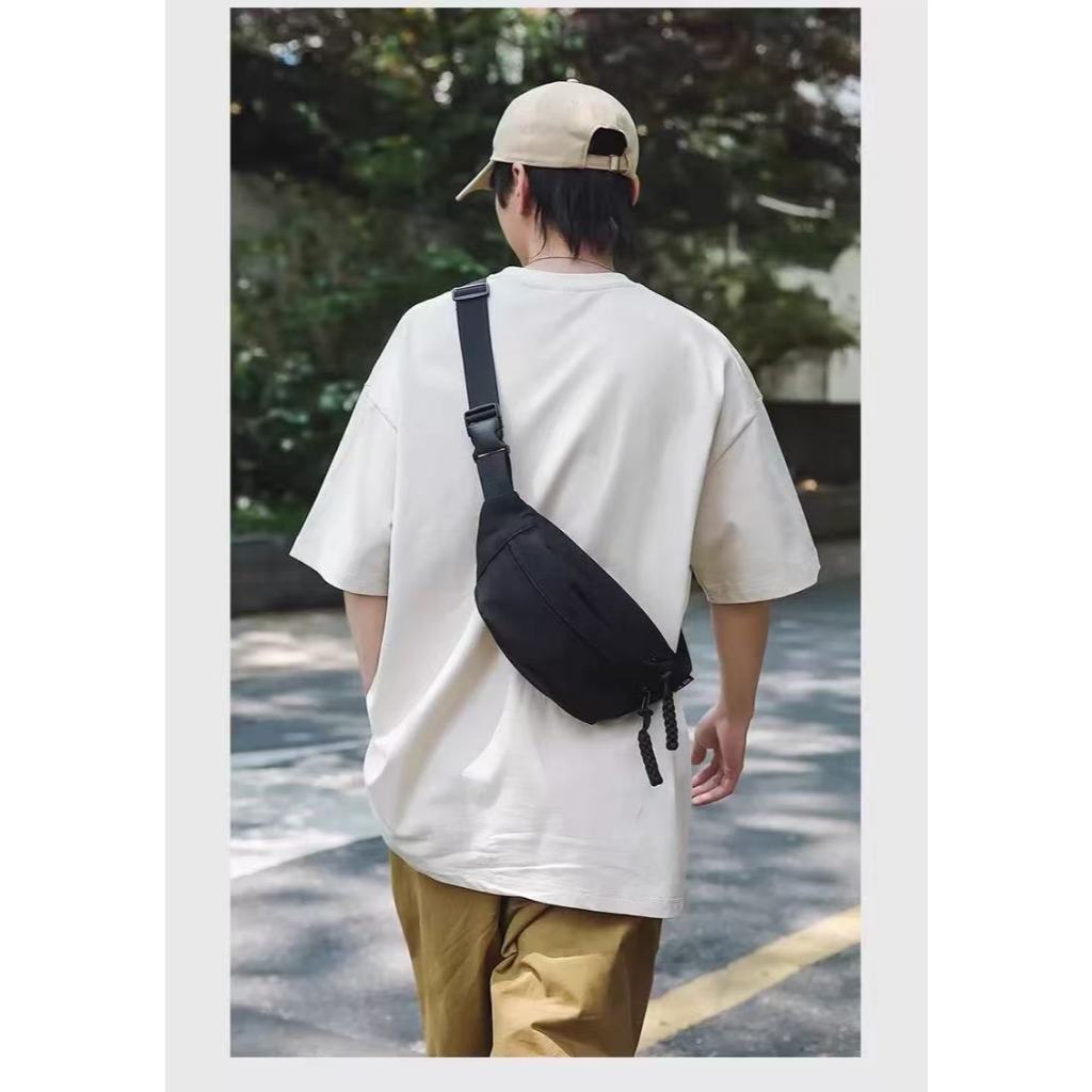 Pochete Crossbody Unissex Impermeável Compacta Leve e Funcional Perfeita para o Dia a Dia e Viagens