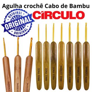 Agulha Duna de Croche Cabo de Bambu - Circulo em Oferta na Shopee