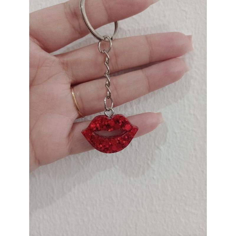 Kit 10/20/30/50/60 mini chaveiros de Boca para lembrancinhas e mimos