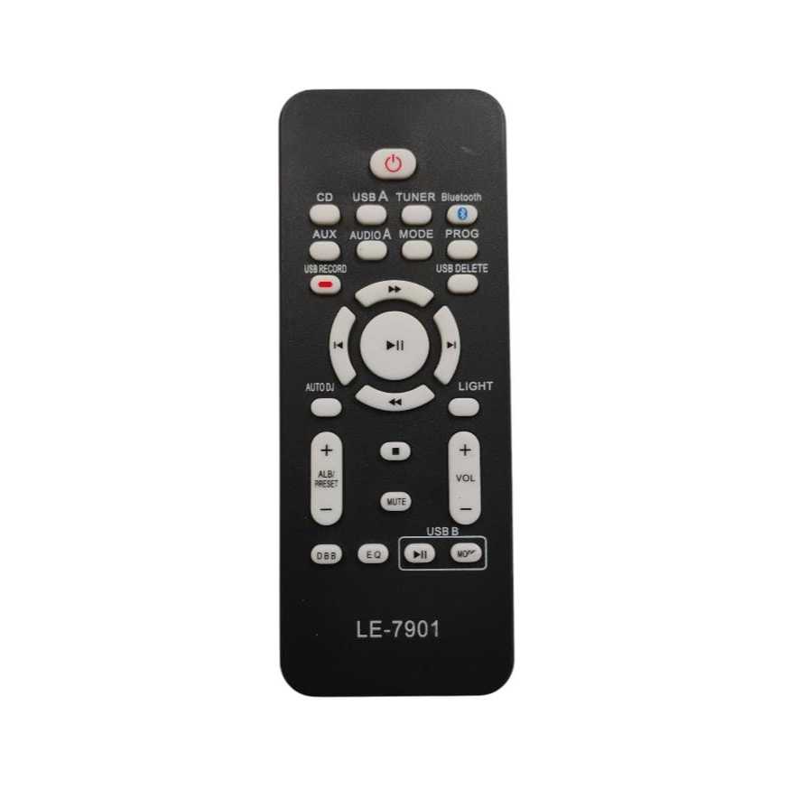 Controle Remoto Para Aparelho de Som Philips FBG 9081 SKY 9081 Nx5 Nx6 Nx7 505x LE 7901