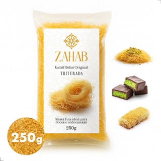 Kadaif Crocante Para Chocolate Dubai Sobremesa 250g em Oferta na Shopee