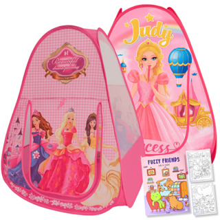 Barraca Infantil Menina Toca Cabana Dobrável Pop-up Princesa Castelo Com Bolsa em Oferta na Shopee
