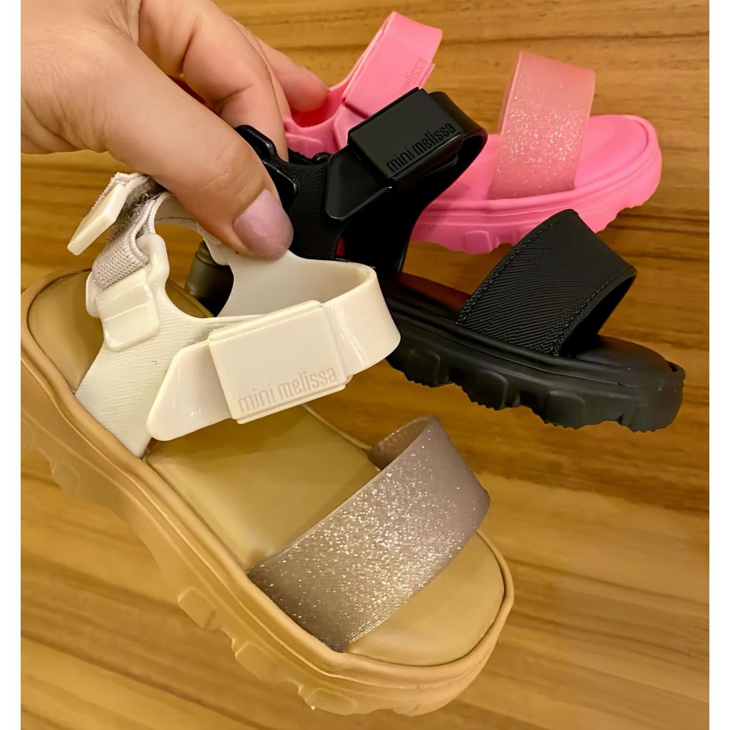 Mini Melissa Kick Off Sandal Infantil