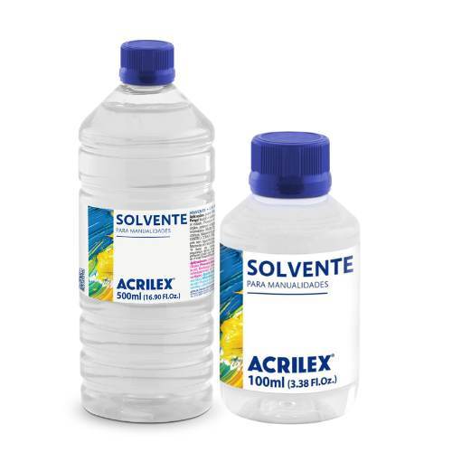 Solvente Acrilex – Diluente para Vernizes e Limpeza de Pincéis em Oferta na Shopee