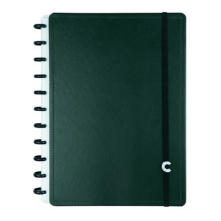 Detalhes do Caderno Inteligente Dark Green Grande