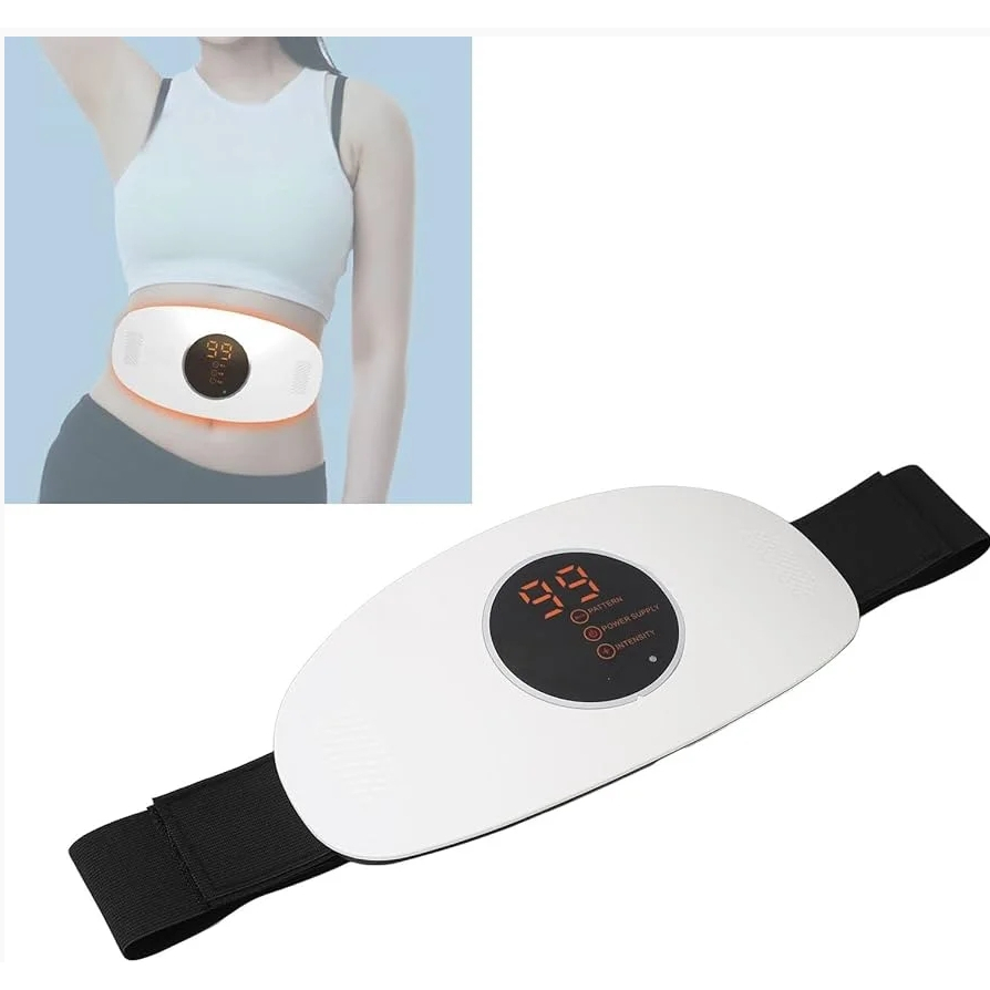 Cinto De Emagrecimento Elétrico Máquina Terapia Infravermelho Promover Digestão Vibração Abdominal Massageador em Oferta na Shopee