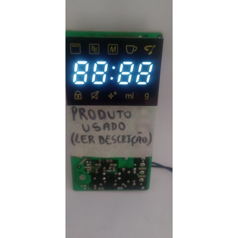 Placa Eletrônica Microondas Panasonic 32 Litros Modelo Style NN-ST654W Bivolt 127/220V (LER DESCRIÇÃO)