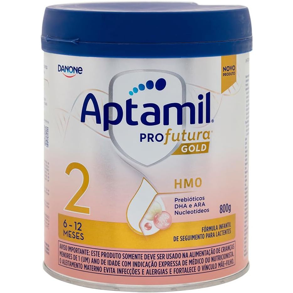 Fórmula Infantil: Aptamil Profutura Gold 2 800g - 6-12 meses ASIN ENVIO IMEDIATO NOTA FISCAL