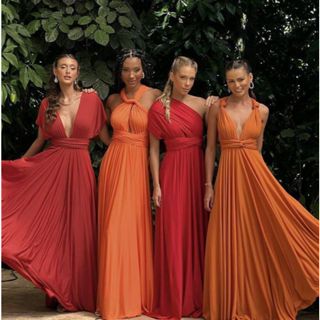 Vestido Várias Formas Multiuso Infinity Longo Festa Madrinha Casamento Formatura Batizado em Oferta na Shopee