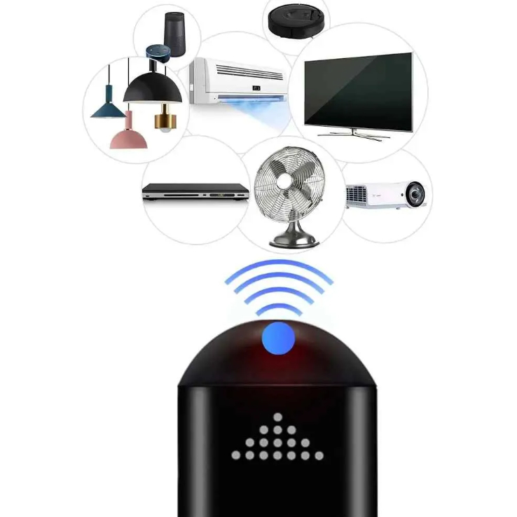 Mini Controle Remoto Infravermelho Tipo C Inteligente para Celulares Adaptador, Controlar TV, Projetor, Ar Condicionado